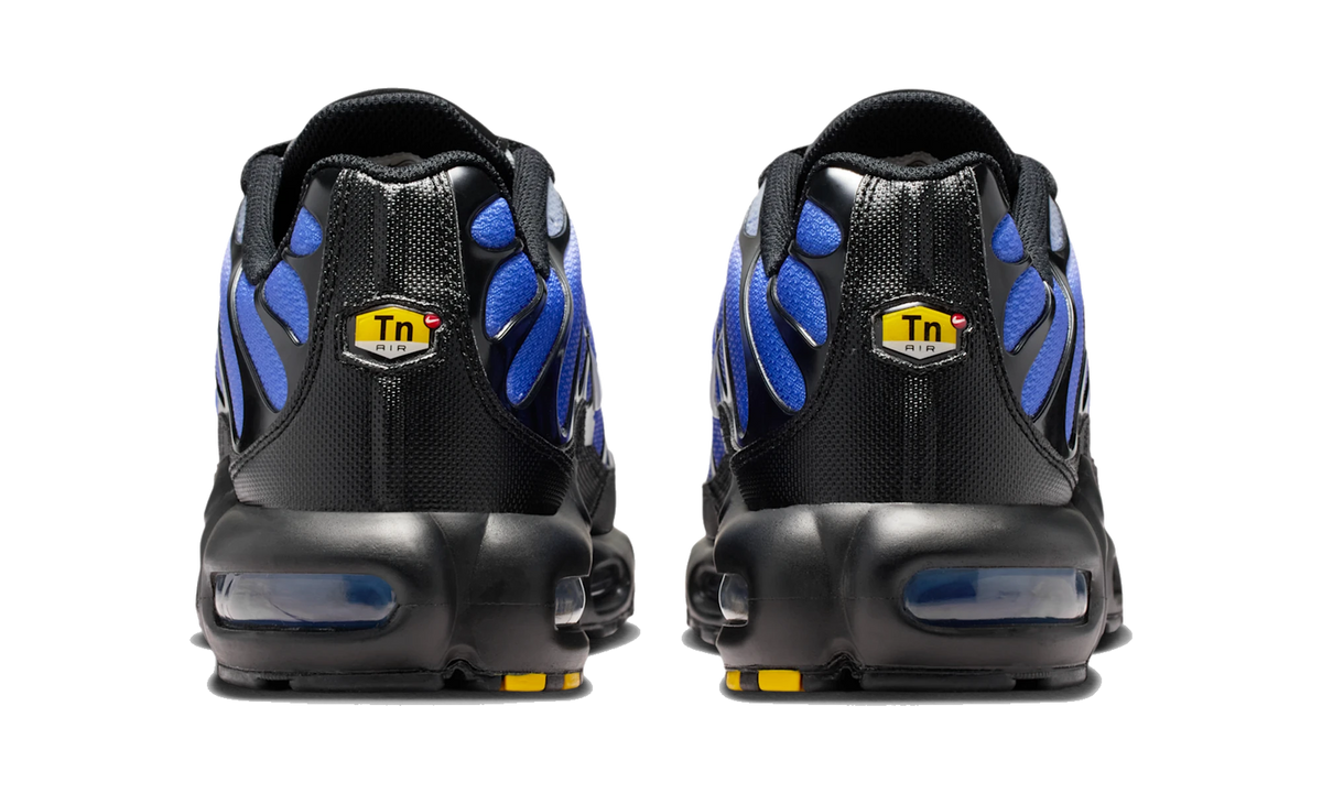 Overkicks - Nike Air Max Plus Black Sapphire White (DM0032-031) - detalle talón