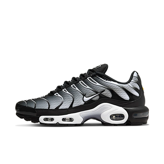 Overkicks - Nike Air Max Plus Black Silver White (DM0032-003) - vista lateral