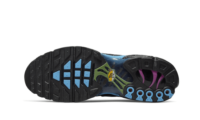 Overkicks - Nike Air Max Plus Black University Blue Stargazing (DV3493-001) - par completo