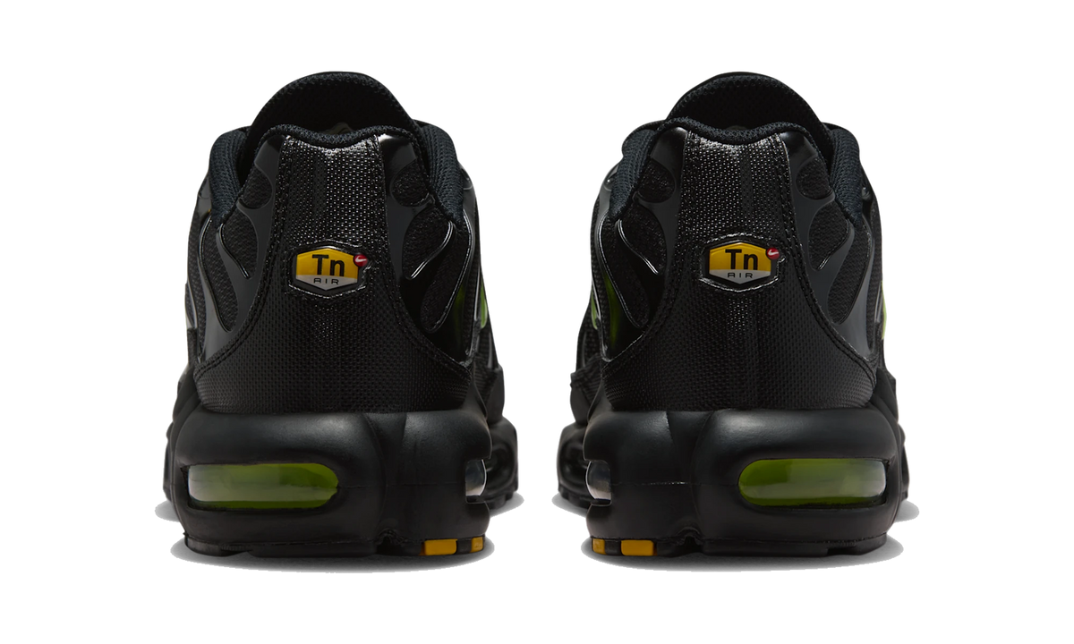 Overkicks - Nike Air Max Plus Black Volt Ice (DM0032-036) - detalle talón
