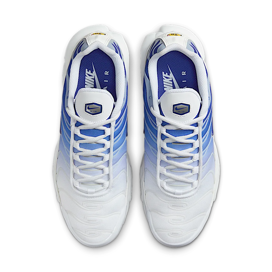 Overkicks - Nike Air Max Plus Blue Fade (Womens) (FZ4345-100) - vista trasera