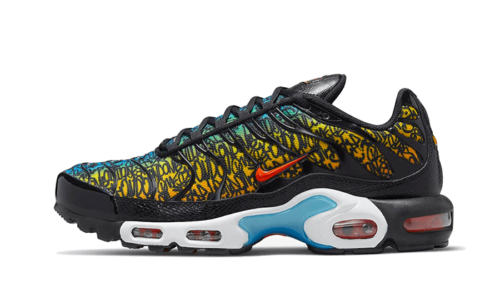 Overkicks - Nike Air Max Plus Brixton Graffiti (DX2665-001) - vista lateral