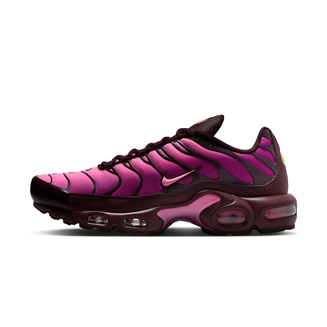 Overkicks - Nike Air Max Plus Burgundy Crush Cactus Flower (Womens) (DZ3670-600) - vista lateral