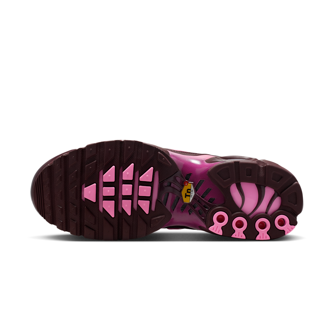 Overkicks - Nike Air Max Plus Burgundy Crush Cactus Flower (Womens) (DZ3670-600) - detalle suela