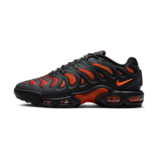 Overkicks - Nike Air Max Plus Drift Black Dragon Red (FD4290-010) - vista lateral