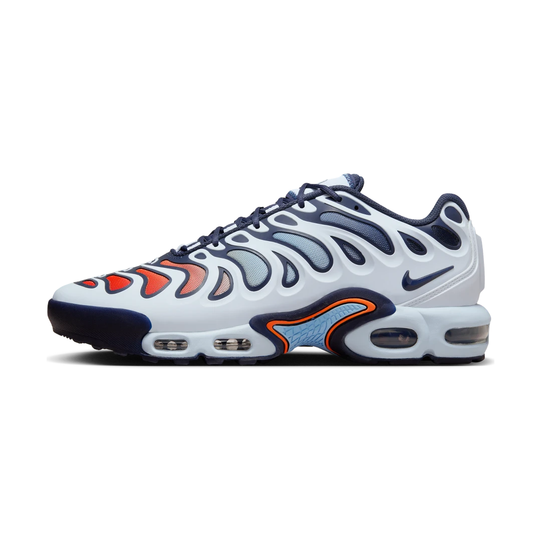 Overkicks - Nike Air Max Plus Drift Football Grey Thunder Blue (FD4290-004) - vista lateral