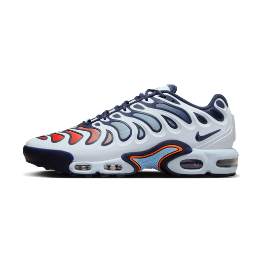 Overkicks - Nike Air Max Plus Drift Football Grey Thunder Blue (FD4290-004) - vista lateral