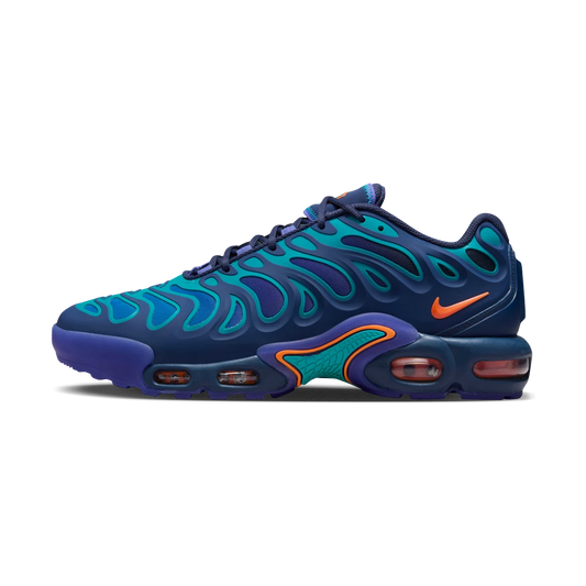 Overkicks - Nike Air Max Plus Drift Midnight Navy Total Orange (FD4290-400) - vista lateral