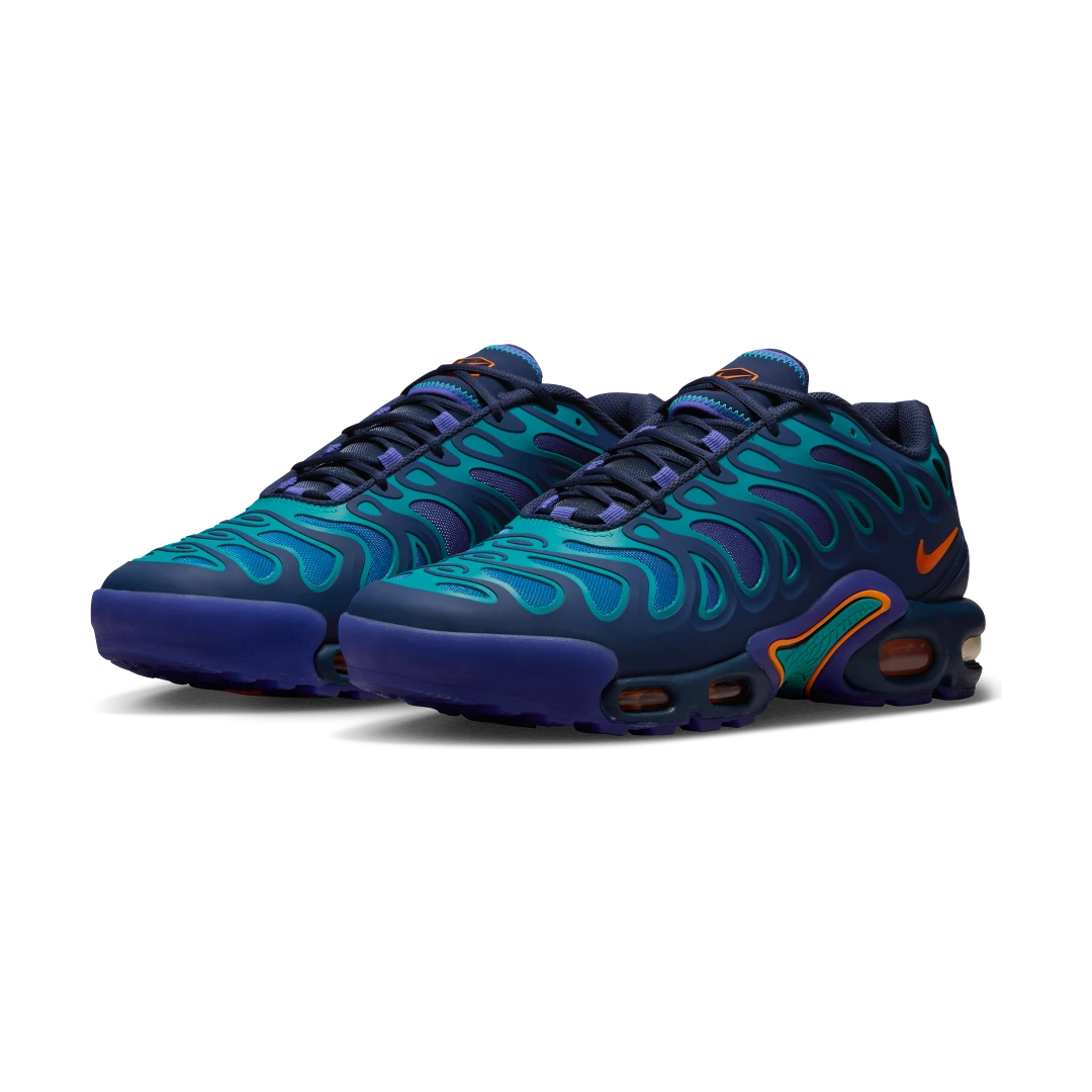 Overkicks - Nike Air Max Plus Drift Midnight Navy Total Orange (FD4290-400) - vista trasera