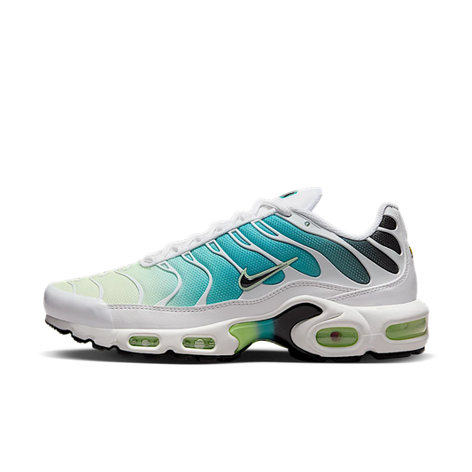 Overkicks - Nike Air Max Plus Dusty Cactus Barely Volt (Womens) (DZ3670-102) - vista lateral