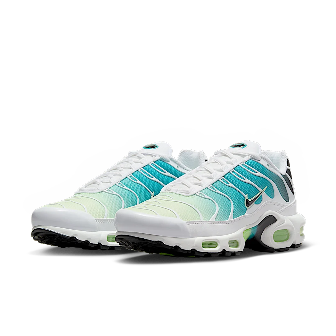 Overkicks - Nike Air Max Plus Dusty Cactus Barely Volt (Womens) (DZ3670-102) - vista trasera