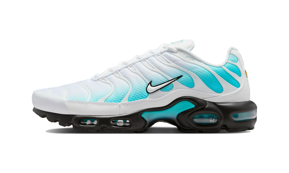 Overkicks - Nike Air Max Plus Dusty Cactus/Black/White (IU7539-345) - vista lateral