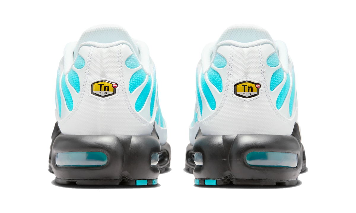 Overkicks - Nike Air Max Plus Dusty Cactus/Black/White (IU7539-345) - detalle talón