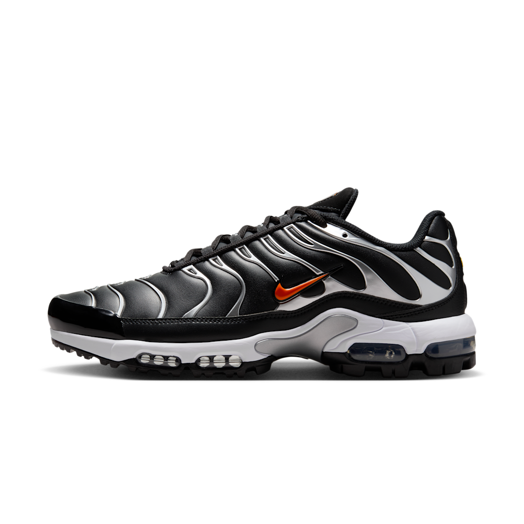 Overkicks - Nike Air Max Plus Golf Black Metallic Silver (FZ4150-002) - vista lateral
