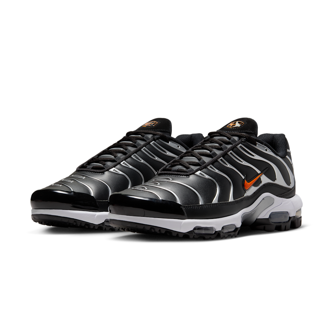 Overkicks - Nike Air Max Plus Golf Black Metallic Silver (FZ4150-002) - vista trasera