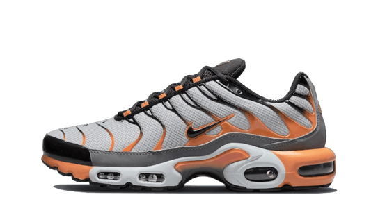 Overkicks - Nike Air Max Plus Grey Orange (DM0032-001) - vista lateral