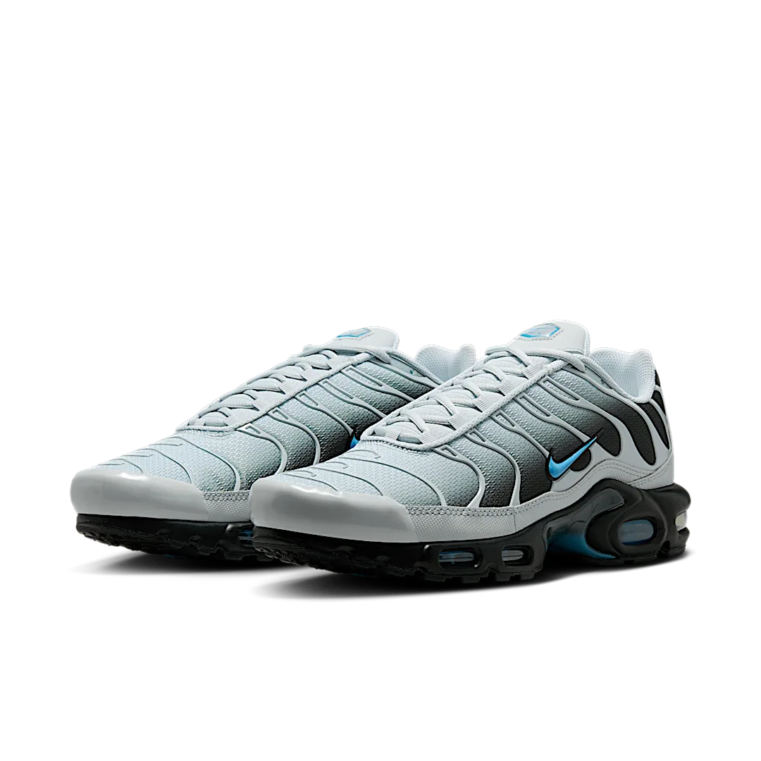 Overkicks - Nike Air Max Plus Grey University Blue Black (DM0032-015) - vista trasera