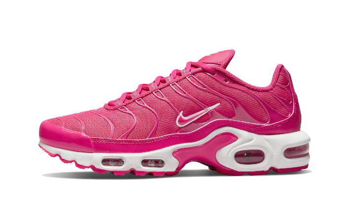 Overkicks - Nike Air Max Plus Hot Pink White (Womens) (DR9886-600) - vista lateral