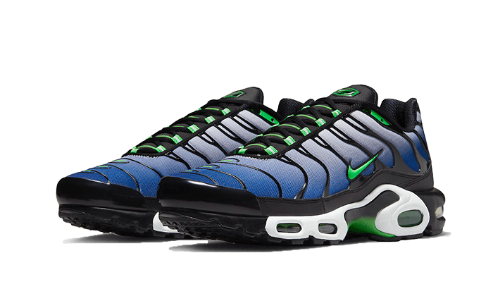 Overkicks - Nike Air Max Plus Icons Deep Royal Scream Green (DX4326-001) - vista trasera