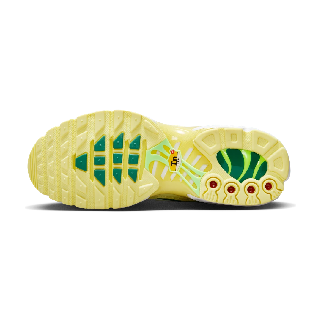 Overkicks - Nike Air Max Plus Lemon Lime (Womens) (DZ3670-300) - detalle suela