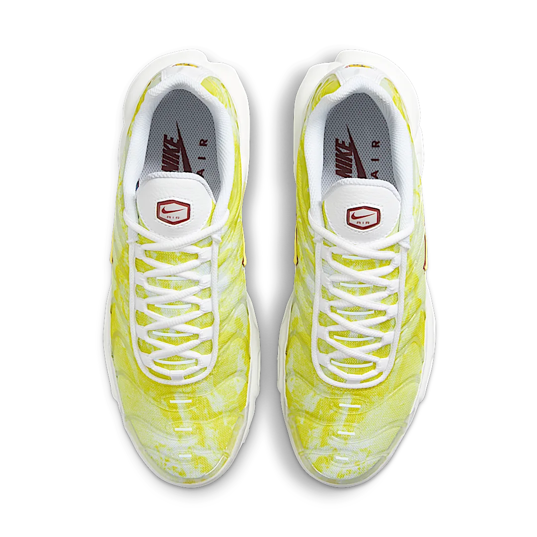 Overkicks - Nike Air Max Plus Lemon Wash (Womens) (FZ4348-100) - vista trasera