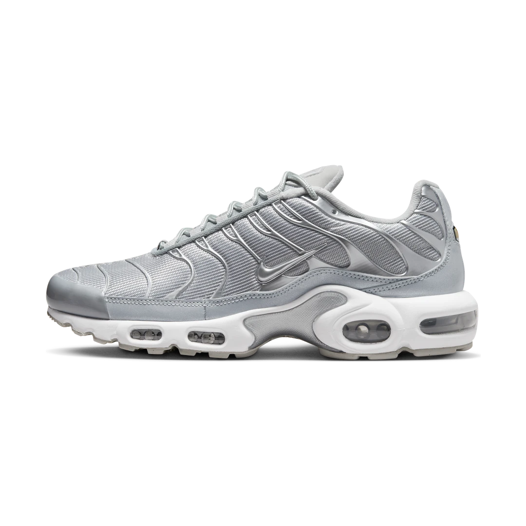 Overkicks - Nike Air Max Plus Metallic Silver (FJ1012-095) - vista lateral