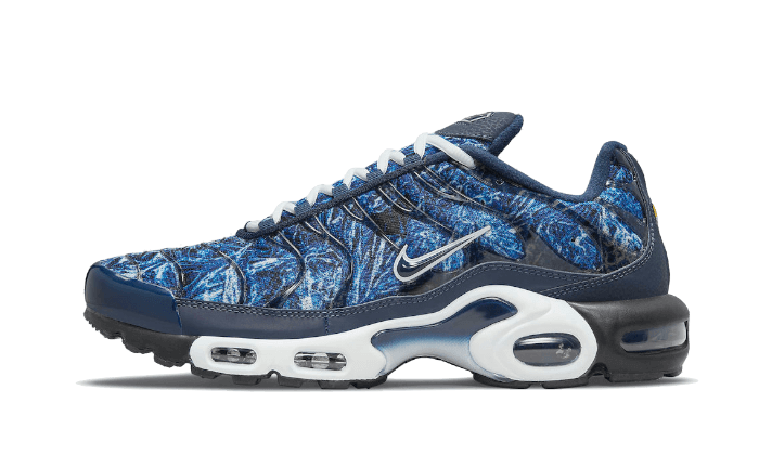 Overkicks - Nike Air Max Plus Midnight Navy White (DO6384-400) - vista lateral