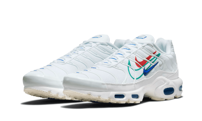 Overkicks - Nike Air Max Plus Multi-Swoosh White (DN6994-100) - vista trasera