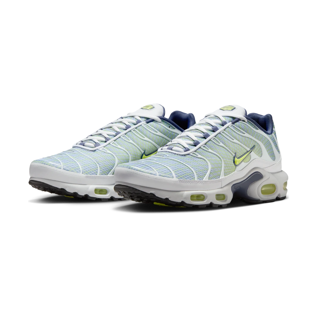 Overkicks - Nike Air Max Plus Pebble Grey Lime (HV6227-001) - vista trasera