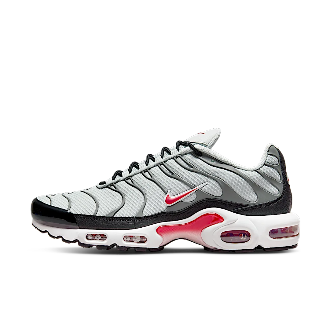 Overkicks - Nike Air Max Plus Photon Dust Varsity Red (DM0032-002) - vista lateral