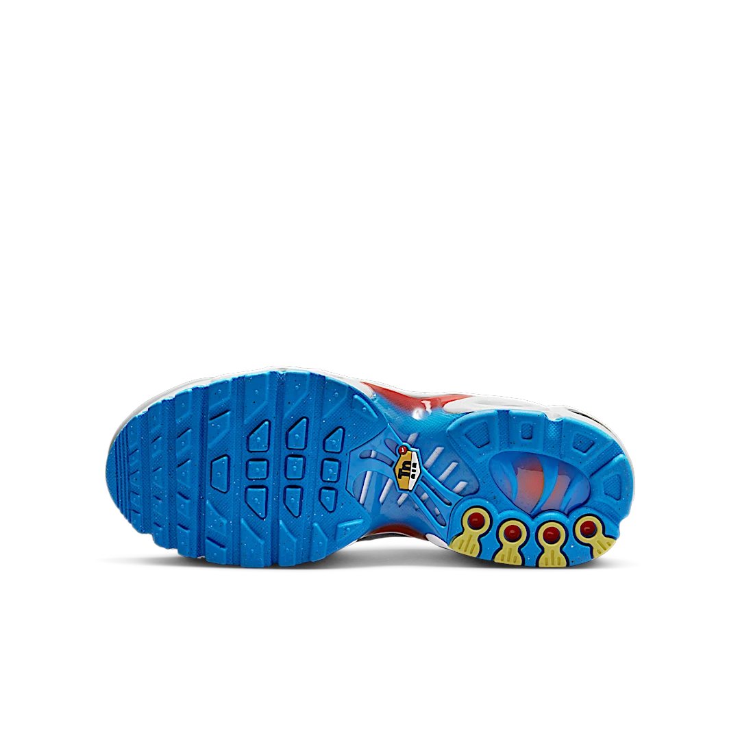 Overkicks - Nike Air Max Plus Platinum Black Red (CD0609-109) - detalle suela