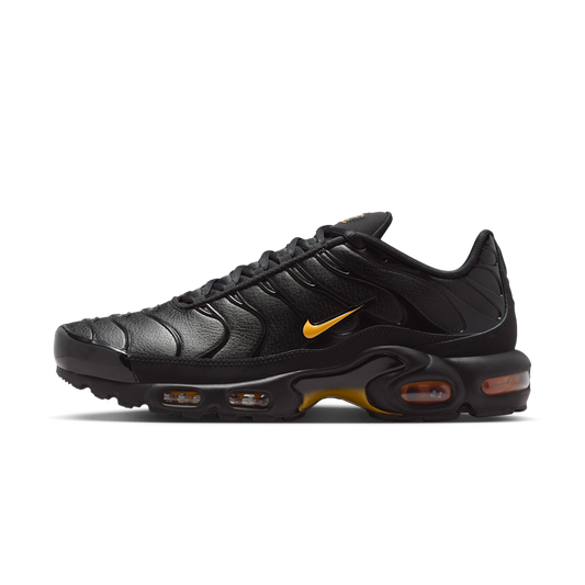 Overkicks - Nike Air Max Plus Premium Black Laser Orange (IF4390-001) - vista lateral