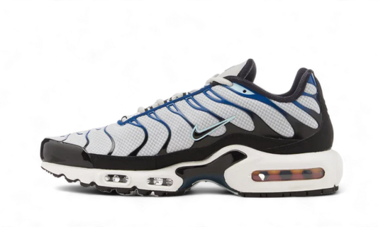 Overkicks - Nike Air Max Plus Pure Platinum Court Blue (FN6949-001) - vista lateral