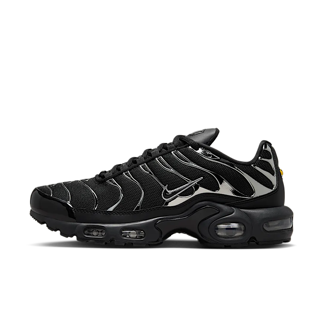 Overkicks - Nike Air Max Plus SE Black Chrome (HJ9743-001) - vista lateral