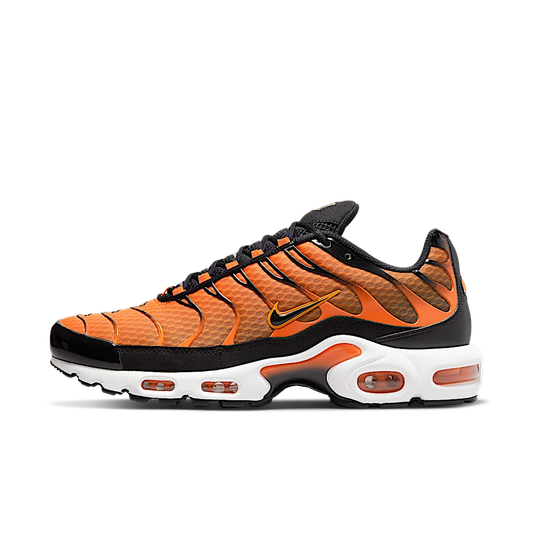 Overkicks - Nike Air Max Plus Safety Orange Black (DM0032-800) - vista lateral
