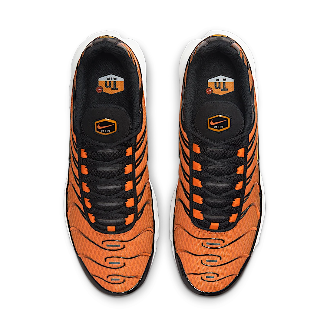 Overkicks - Nike Air Max Plus Safety Orange Black (DM0032-800) - par completo
