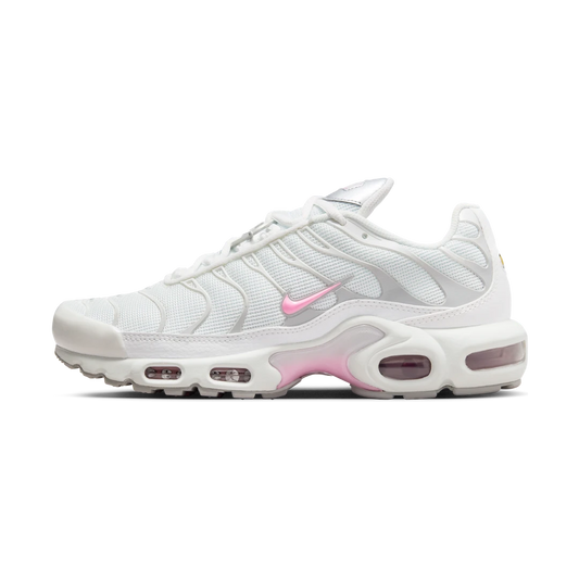 Overkicks - Nike Air Max Plus Summit White Pink Rise (Womens) (HF0107-100) - vista lateral