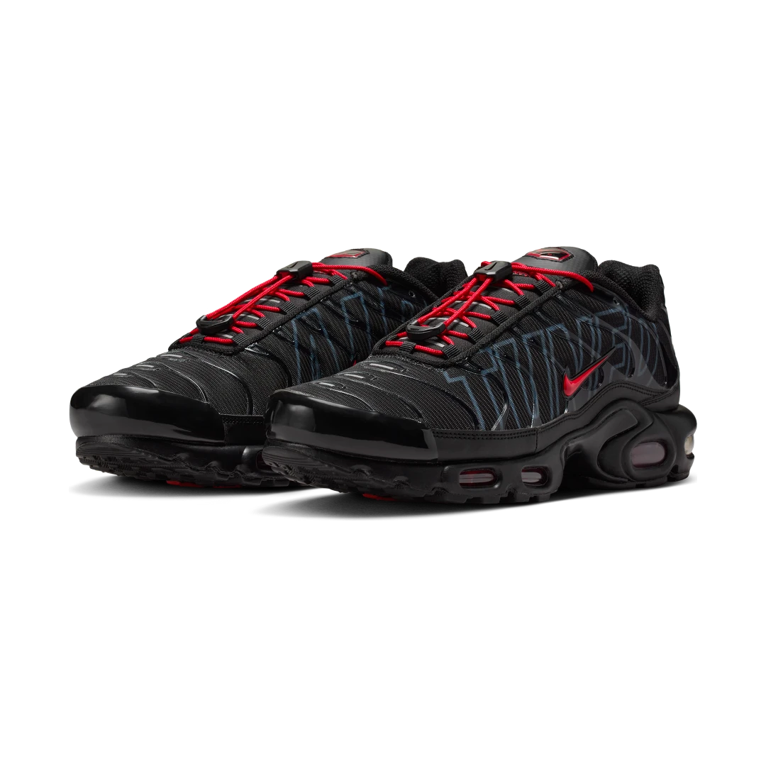 Overkicks - Nike Air Max Plus Tuned Air Black Red (IH4459-001) - vista trasera
