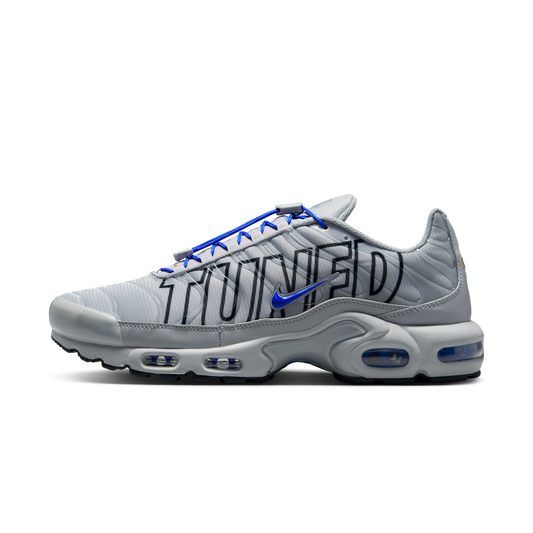 Overkicks - Nike Air Max Plus Tuned Air Wolf Grey Racer Blue (IH4459-025) - vista lateral