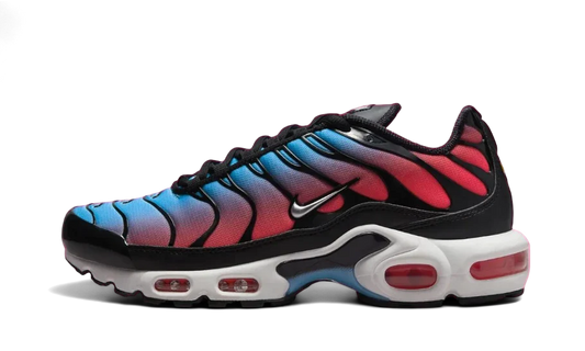 Overkicks - Nike Air Max Plus University Blue Light Crimson (Womens) (HF5386-001) - vista lateral