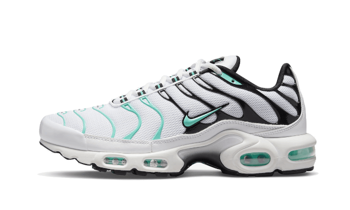 Overkicks - Nike Air Max Plus atmos White Hyper Jade (604133-148) - vista lateral