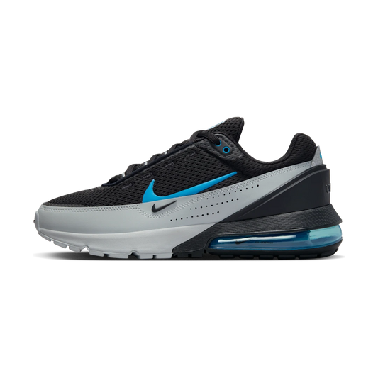 Overkicks - Nike Air Max Pulse Black Grey Laser Blue (DR0453-002) - vista lateral
