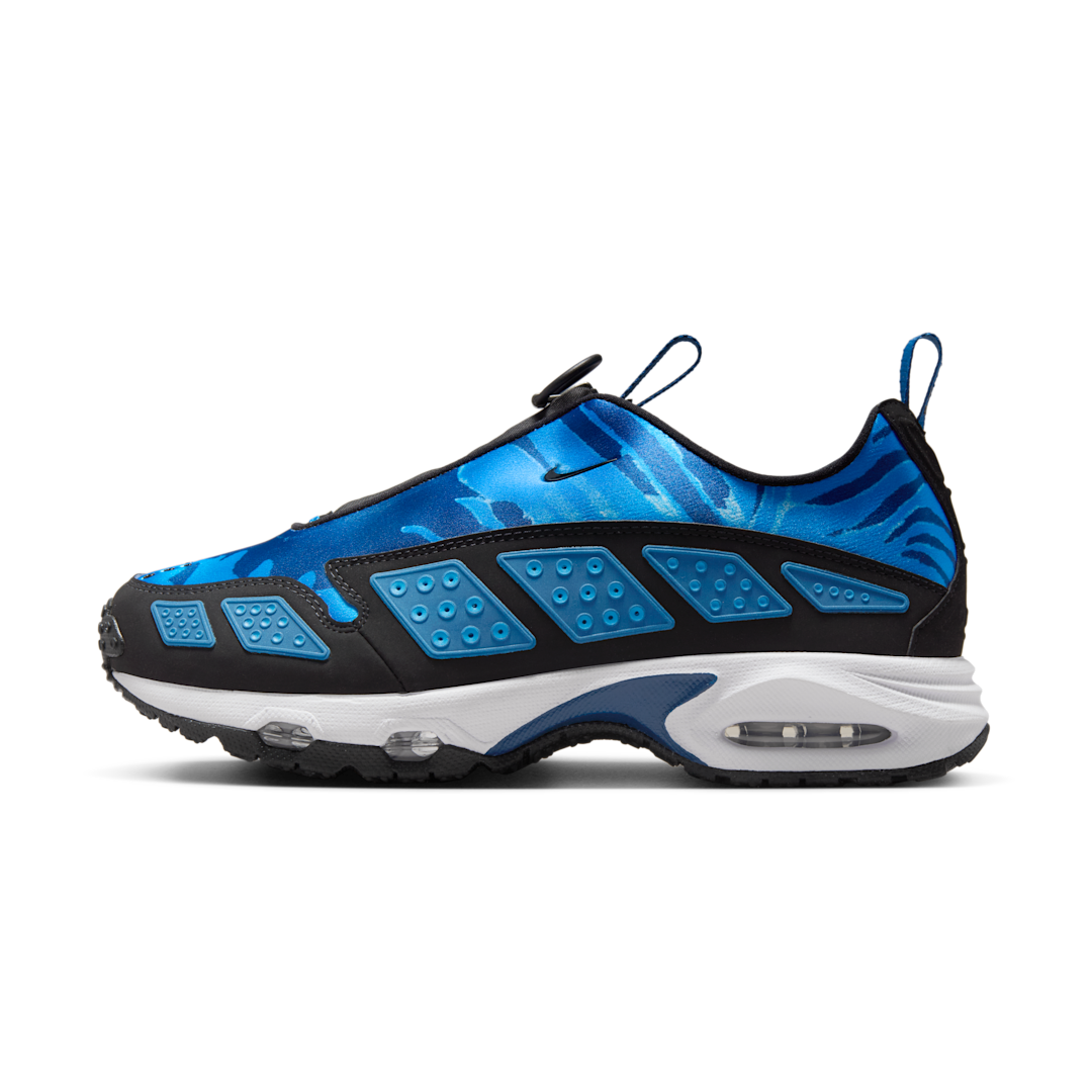 Overkicks - Nike Air Max Sunder Court Blue Camo (IB6863-400) - vista lateral