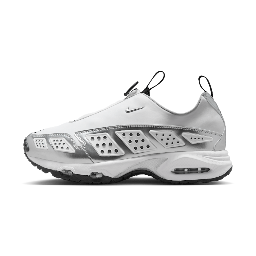 Overkicks - Nike Air Max Sunder SE White Metallic Silver (HJ4130-100) - vista lateral