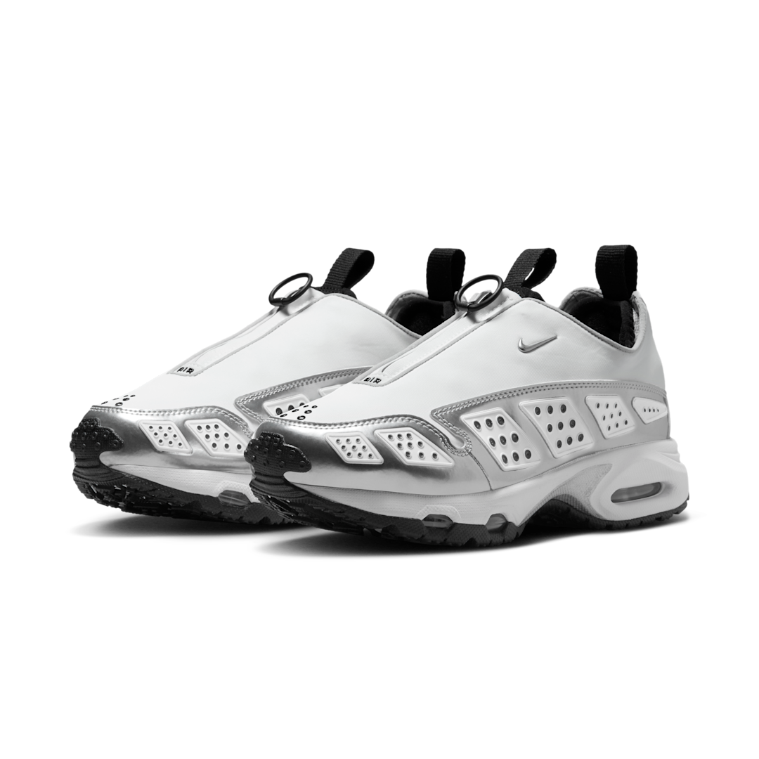 Overkicks - Nike Air Max Sunder SE White Metallic Silver (HJ4130-100) - vista trasera