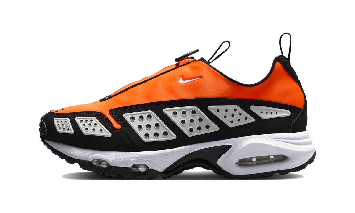 Overkicks - Nike Air Max Sunder Safety Orange Black (FZ2068-800) - vista lateral