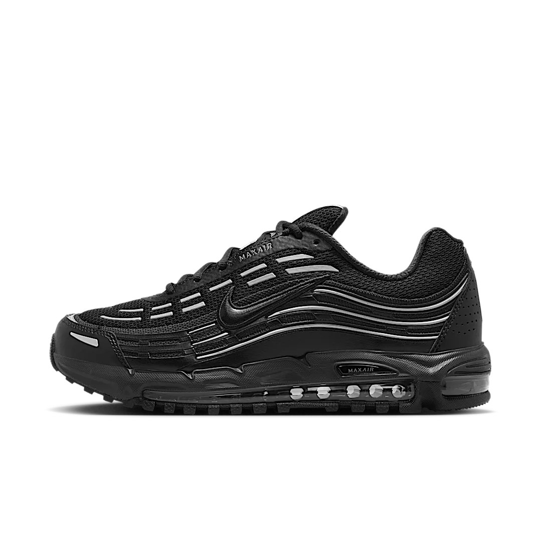 Overkicks - Nike Air Max TL 2.5 Black Metallic Silver (FZ4110-002) - vista lateral