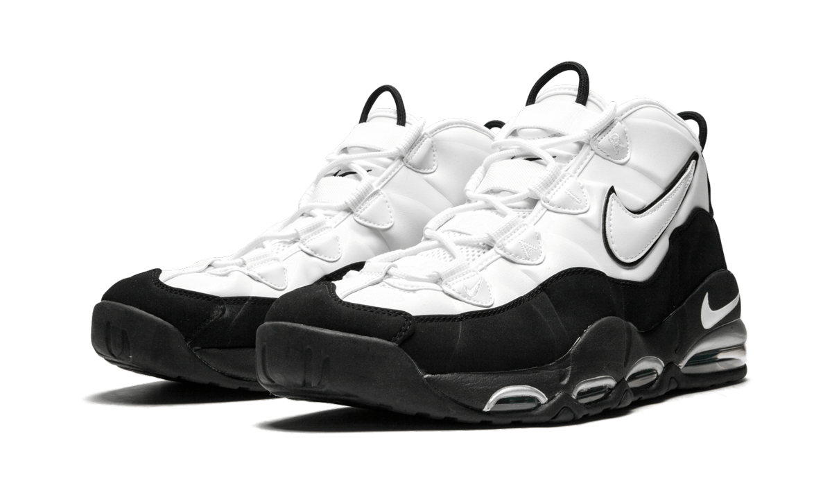 Overkicks - Nike Air Max Uptempo 95 White Black Teal (311090-100) - vista trasera