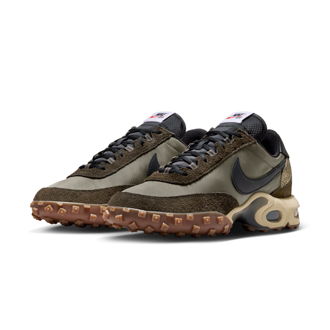 Overkicks - Nike Air Max Waffle Racer SP Matte Olive Gum Dark Brown (IM0340-300) - vista trasera