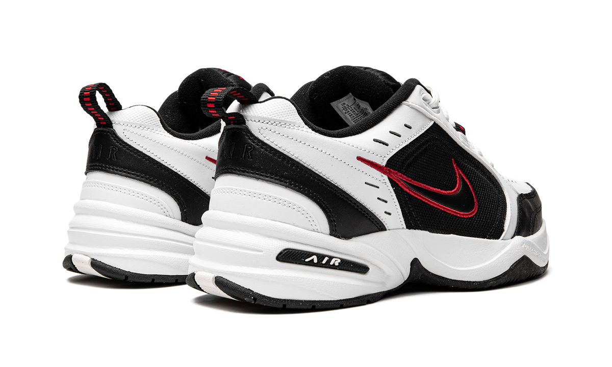 Overkicks - Nike Air Monarch IV White Black (415445-101) - par completo